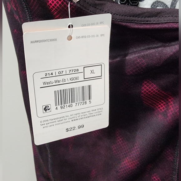 NWT Champion Duo-dry Athletic Tank with Built-in Sports Bra - Picture 6 of 11